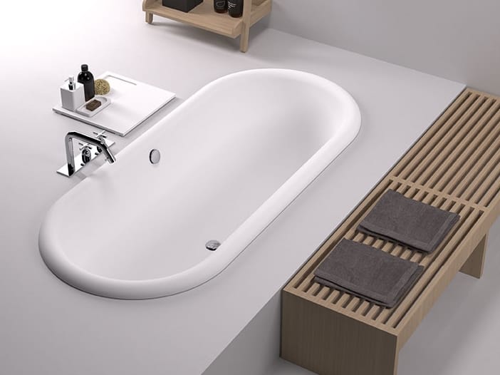 Утопленная овальная ванна Cristalplant® Agape девятнадцатый век ARCH-00117444