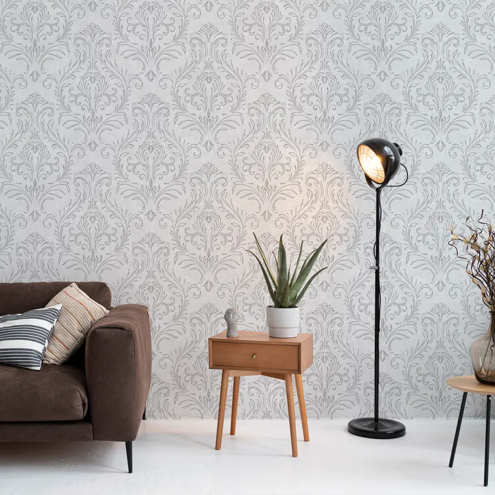 Обои флизелиновые Startdeco Мадина серые 1.06 м МП283267 STLM-2092406 - Вид №2