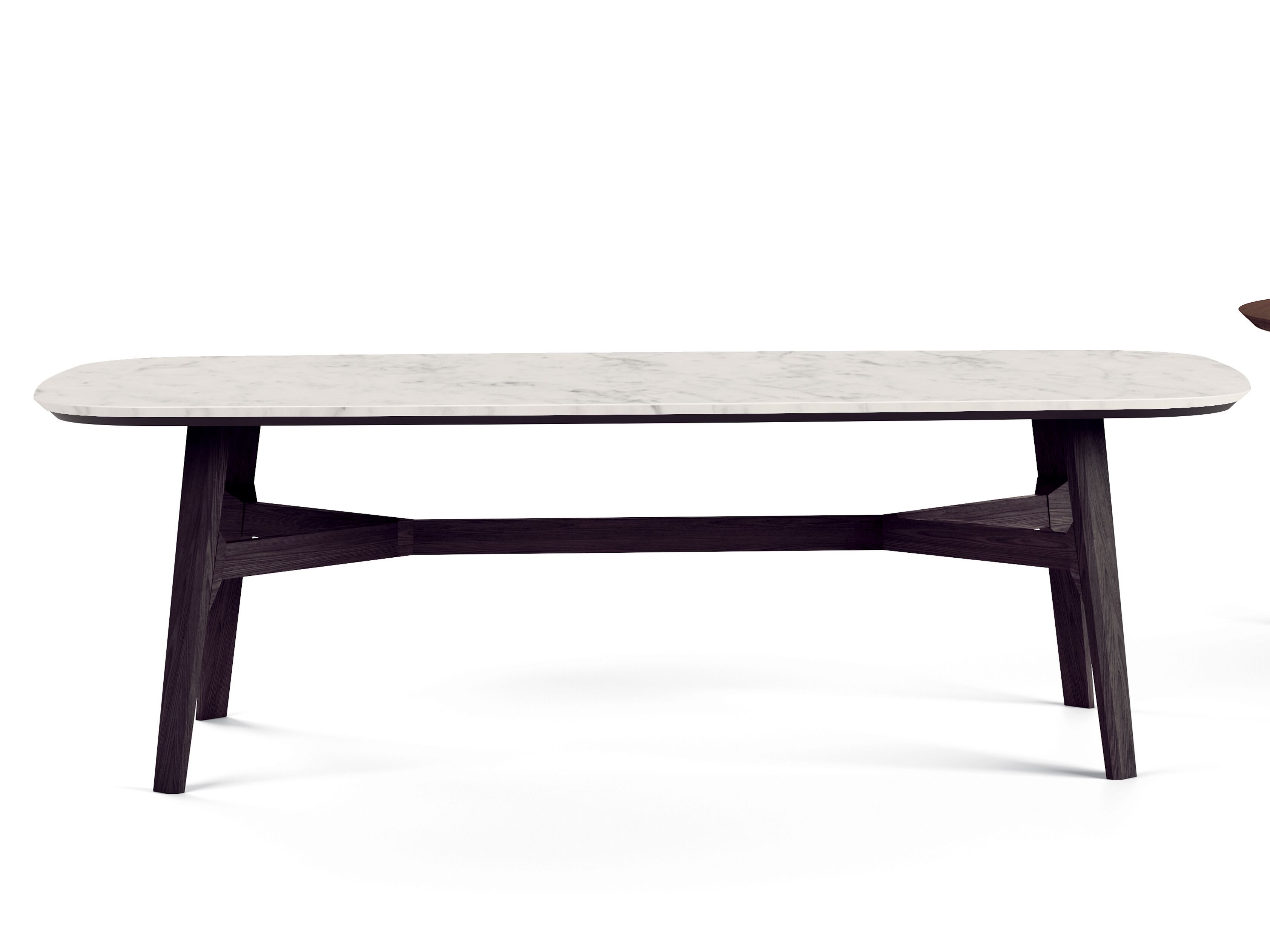 Мраморный бочковый стол Kico Living Complements ARCH-00123634 - Вид №1