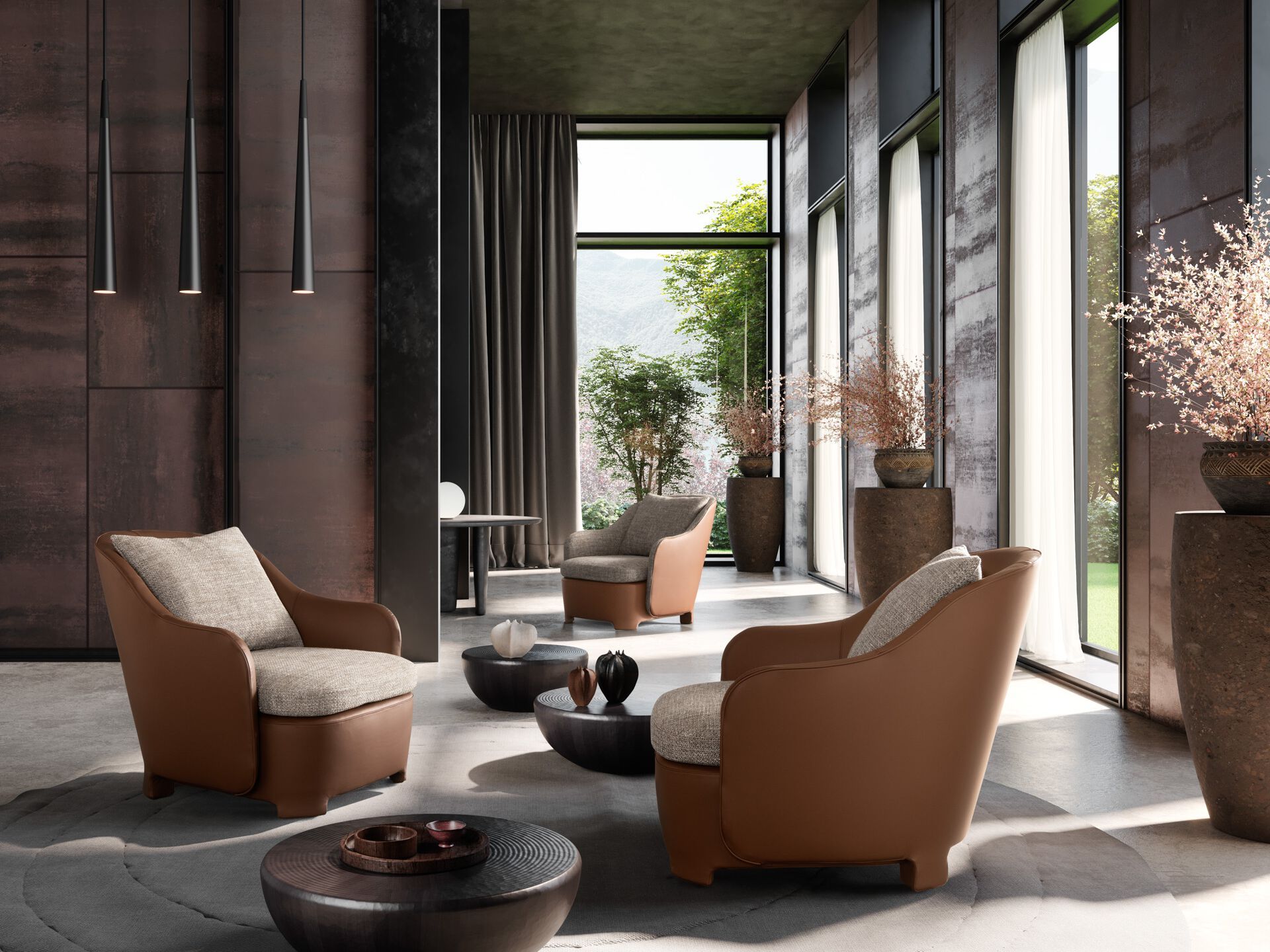 Кресло с подлокотниками VALENTINI Rizz ARCH-00079879 - Вид №5