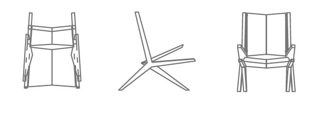 Кресло с подлокотниками HOOKL und STOOL Crocodile ARCH-00140150 - Вид №6