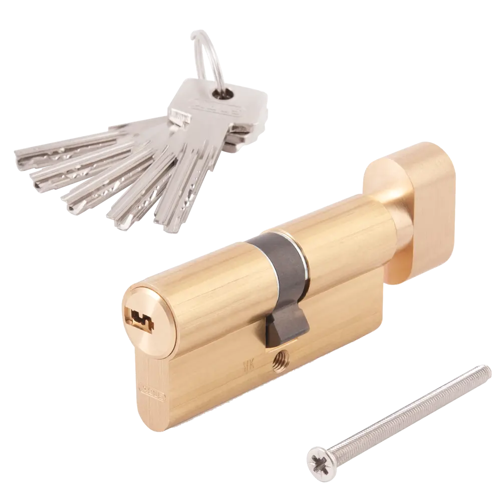 Цилиндр замка ABUS KD6MM с защитой от взлома, золото 82441700 STLM-0895531 - Вид №1