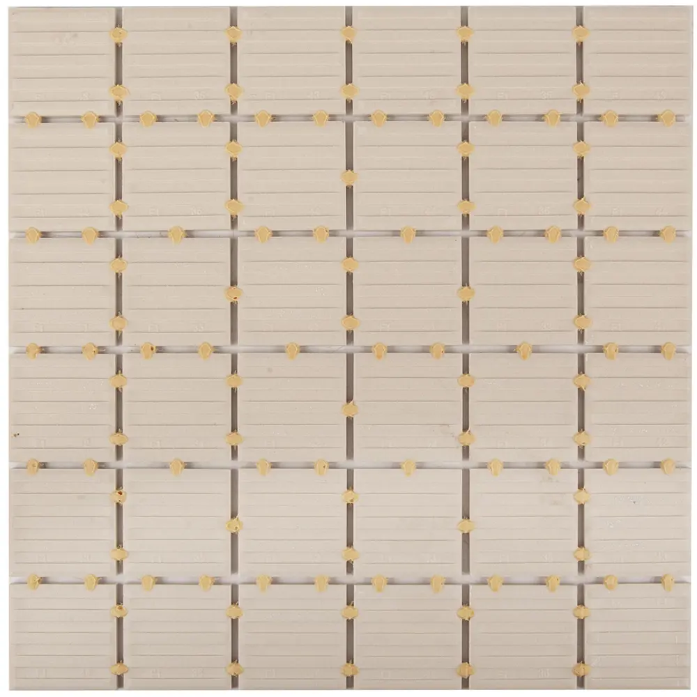 Мозаика керамическая Smart Mosaic Homework White Antislip 30,6x30.6 см цвет белый STLM-2038744 - Вид №4