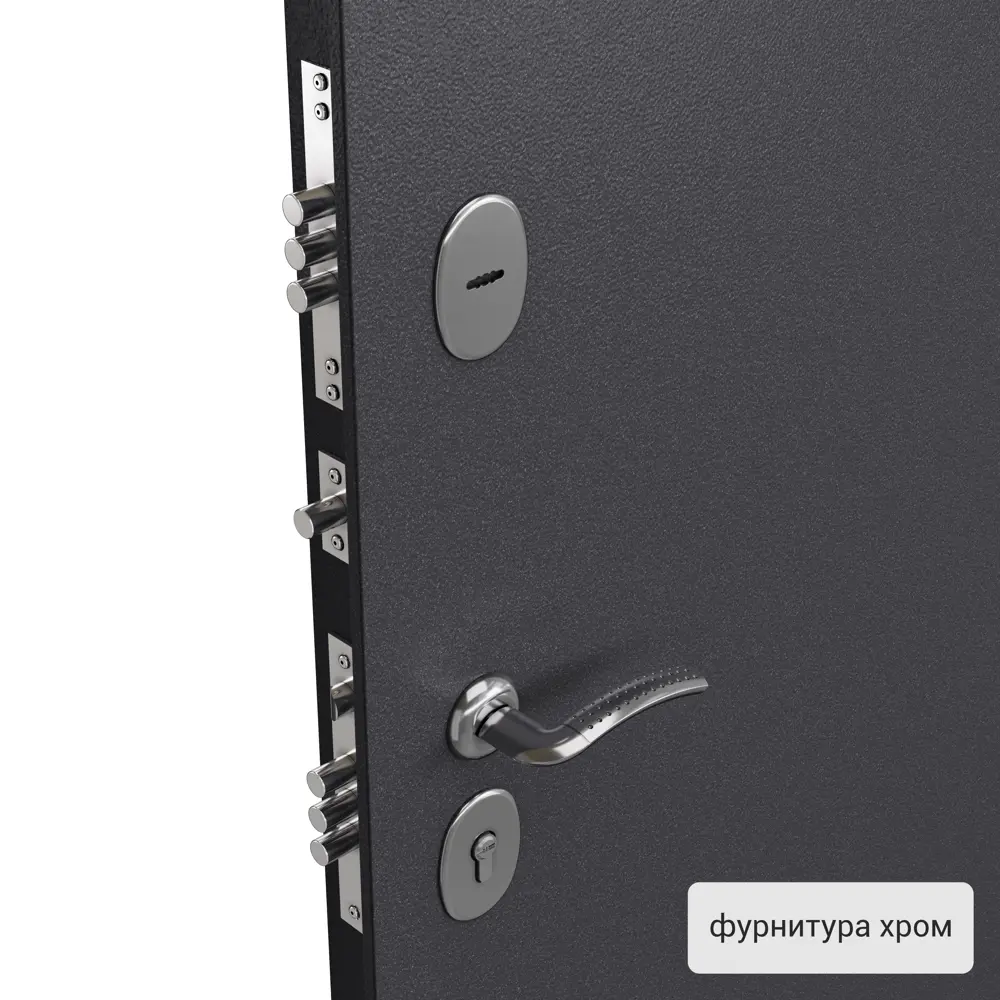 Дверь входная металлическая Берн 2 860 мм левая цвет белое дерево TOREX STLM-2084603 - Вид №1