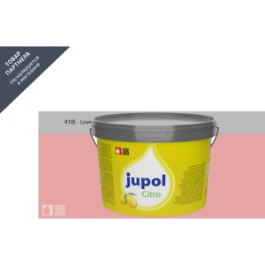 Краска для стен и потолков Jub Jupol Citro с запахом лимона цвет розовый 410E 2 л