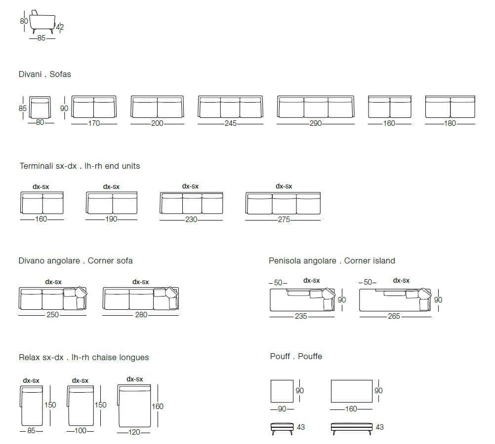 Ткань диван Dema SKYLINE ARCH-00101373 - Вид №6