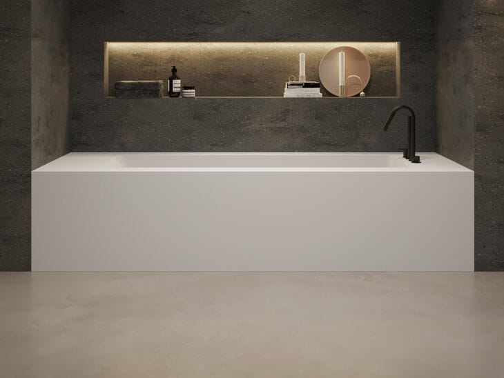 Изготовленная на заказ ванна для ванны Corian® RILUXA Aquila ARCH-00044146