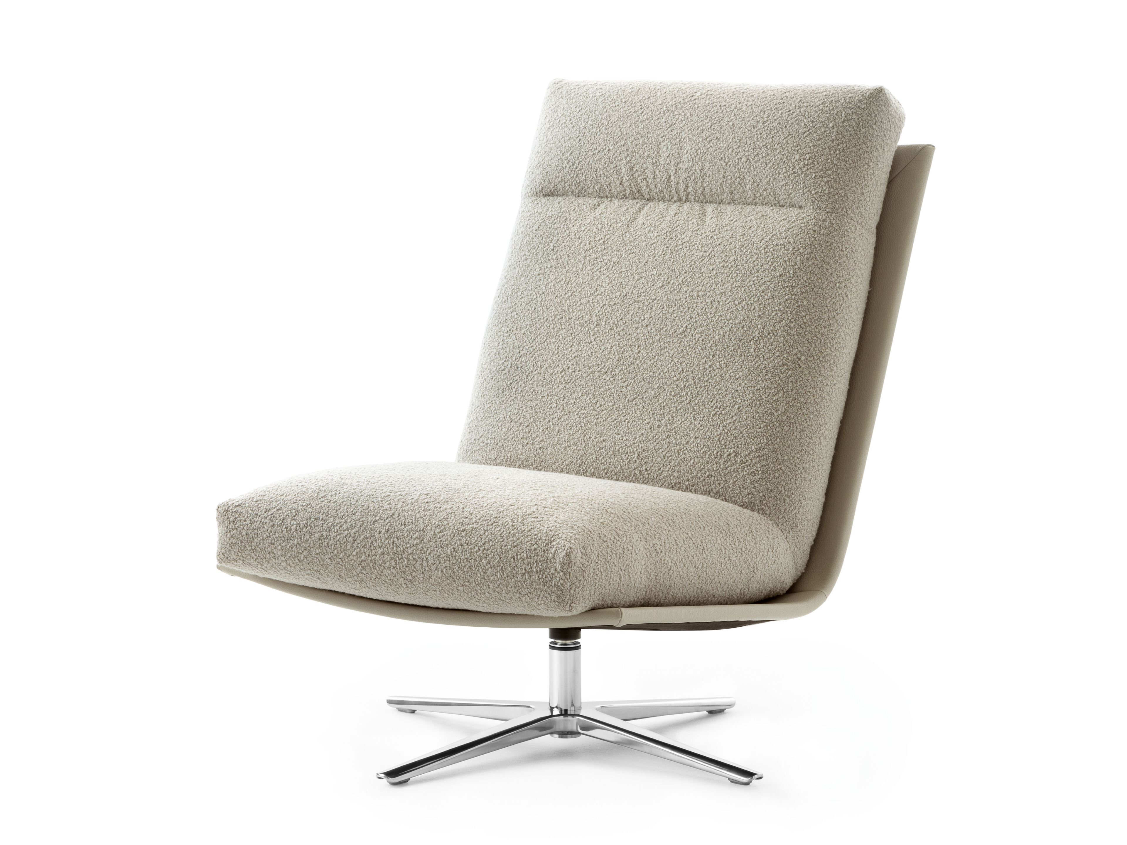 Кожаное вращающееся кресло с высокой спинкой LEOLUX LX LXR24 ARCH-00115362