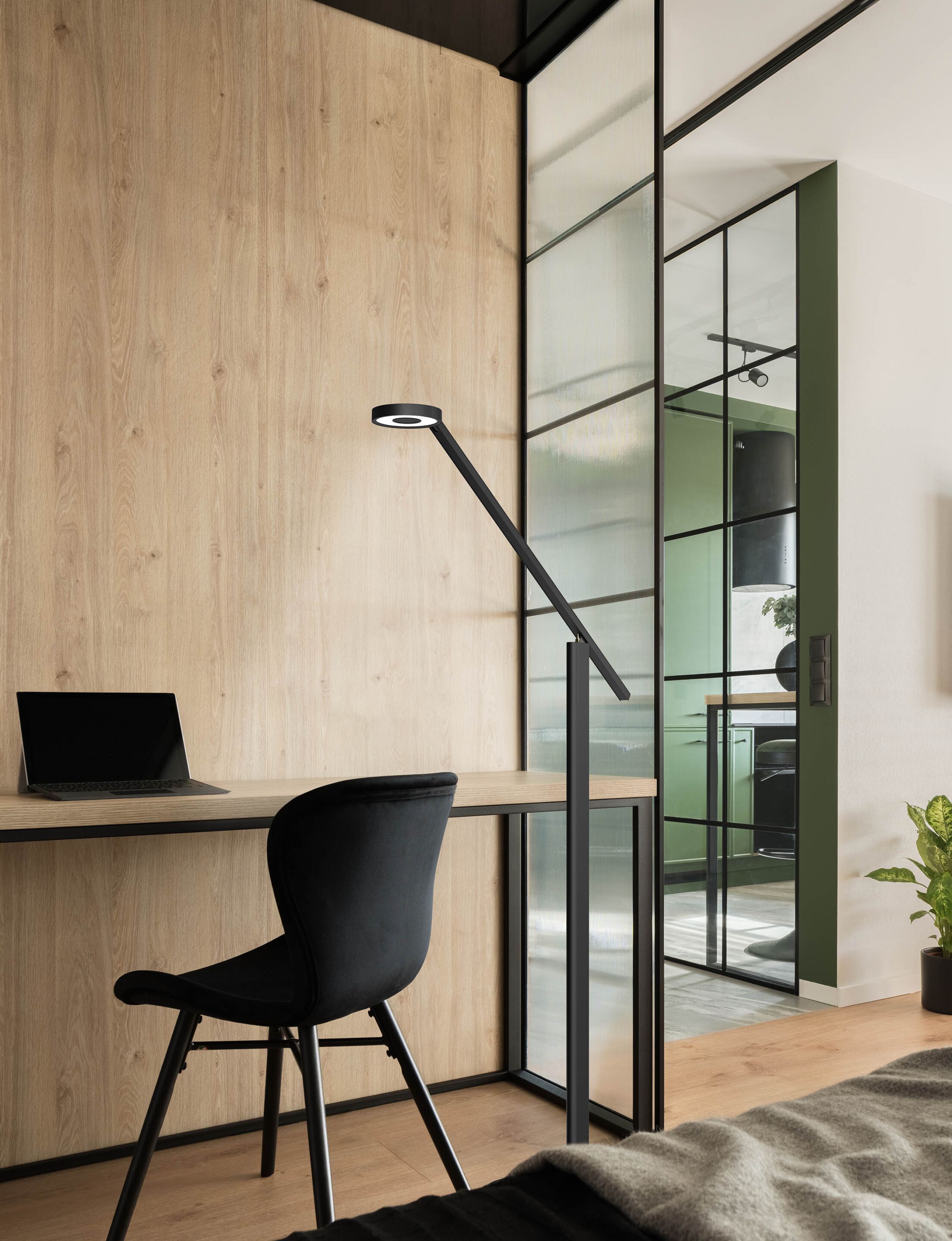 Алюминиевый регулируемый светодиодный торшер LUCTRA® FLOOR LITE ARCH-00062373 - Вид №5