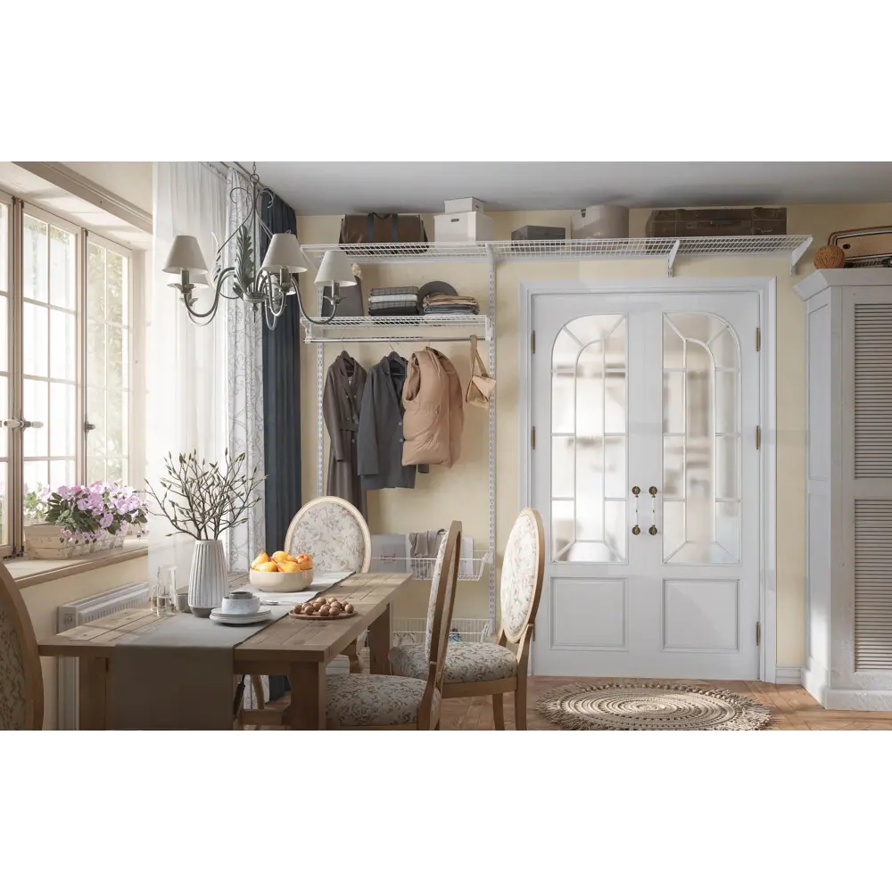 Стойка навесная Larvij 16 см сталь цвет белый STLM-2123026 - Вид №9