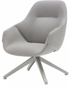 SP01 Вращающееся кресло из ткани с высокой спинкой Anita