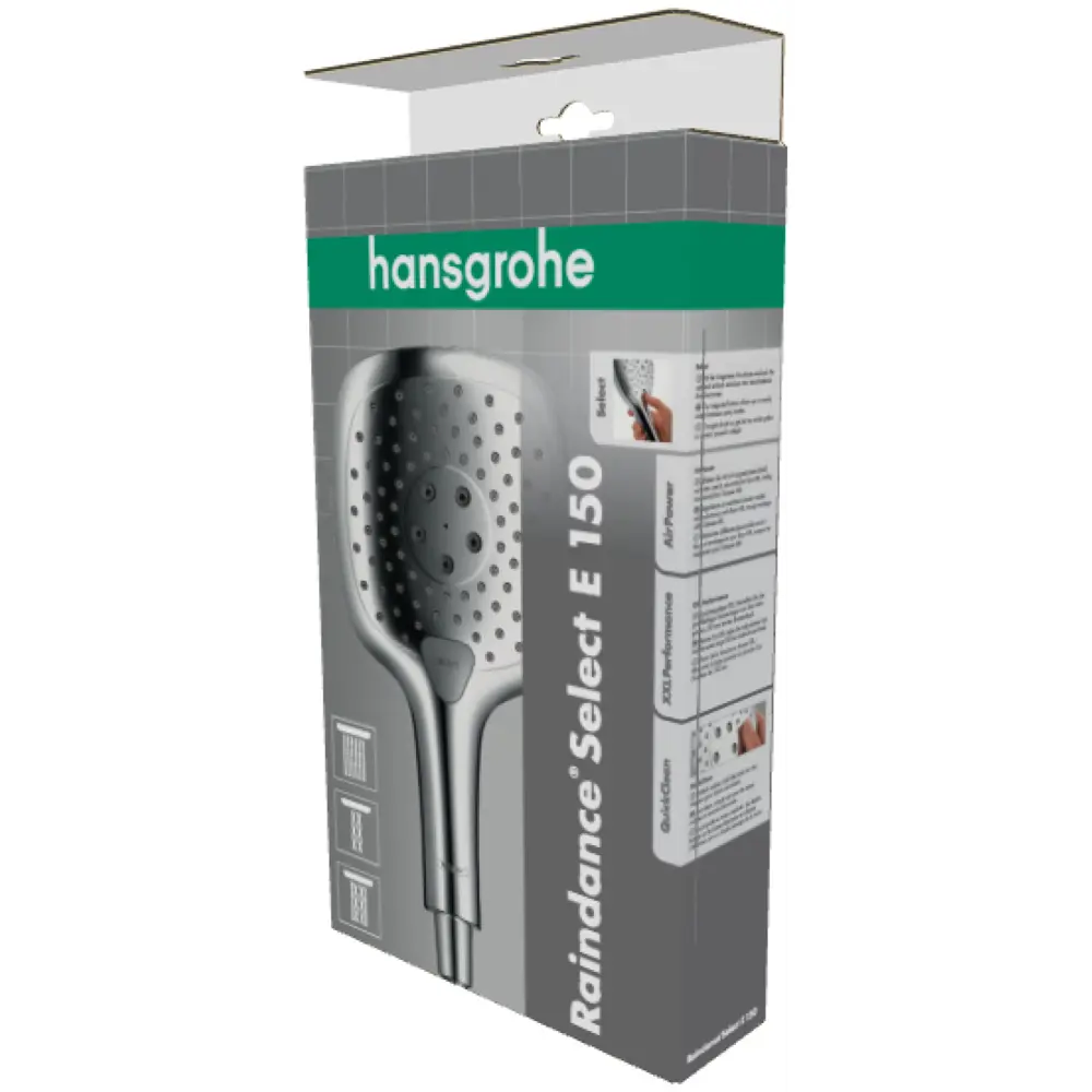 Лейка для душа Hansgrohe Raindance Select E150, 3 режима STLM-2189669 - Вид №3