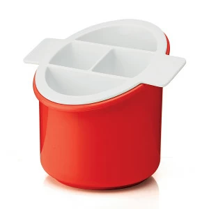 Сушилка для столовых приборов 17 см красная Forme Casa Classic GUZZINI  00-3871597 Белый;красный