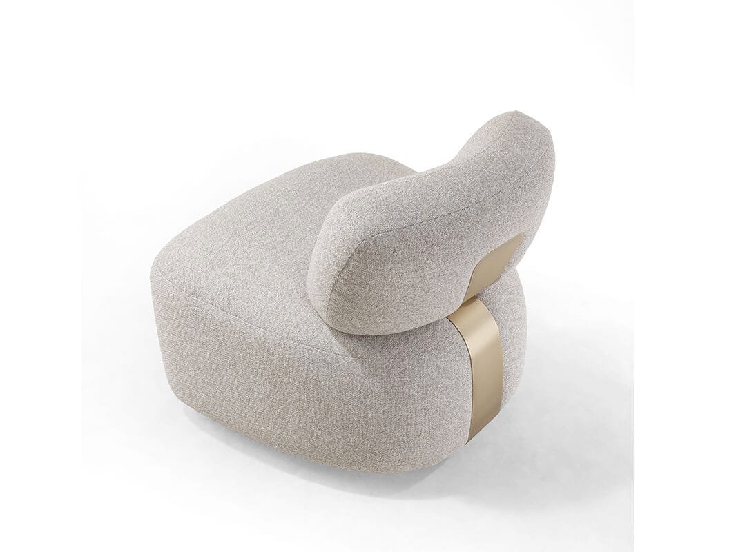 Тканевое вращающееся кресло Casa Magna YETO ARCH-00032147 - Вид №2