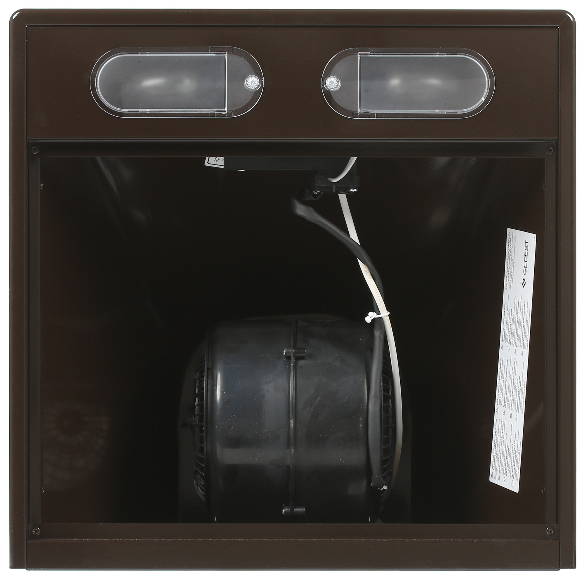 7941250 Вытяжка каминная Gefest ВО 1502 К17 коричневый STDN-0117116 - Вид №6