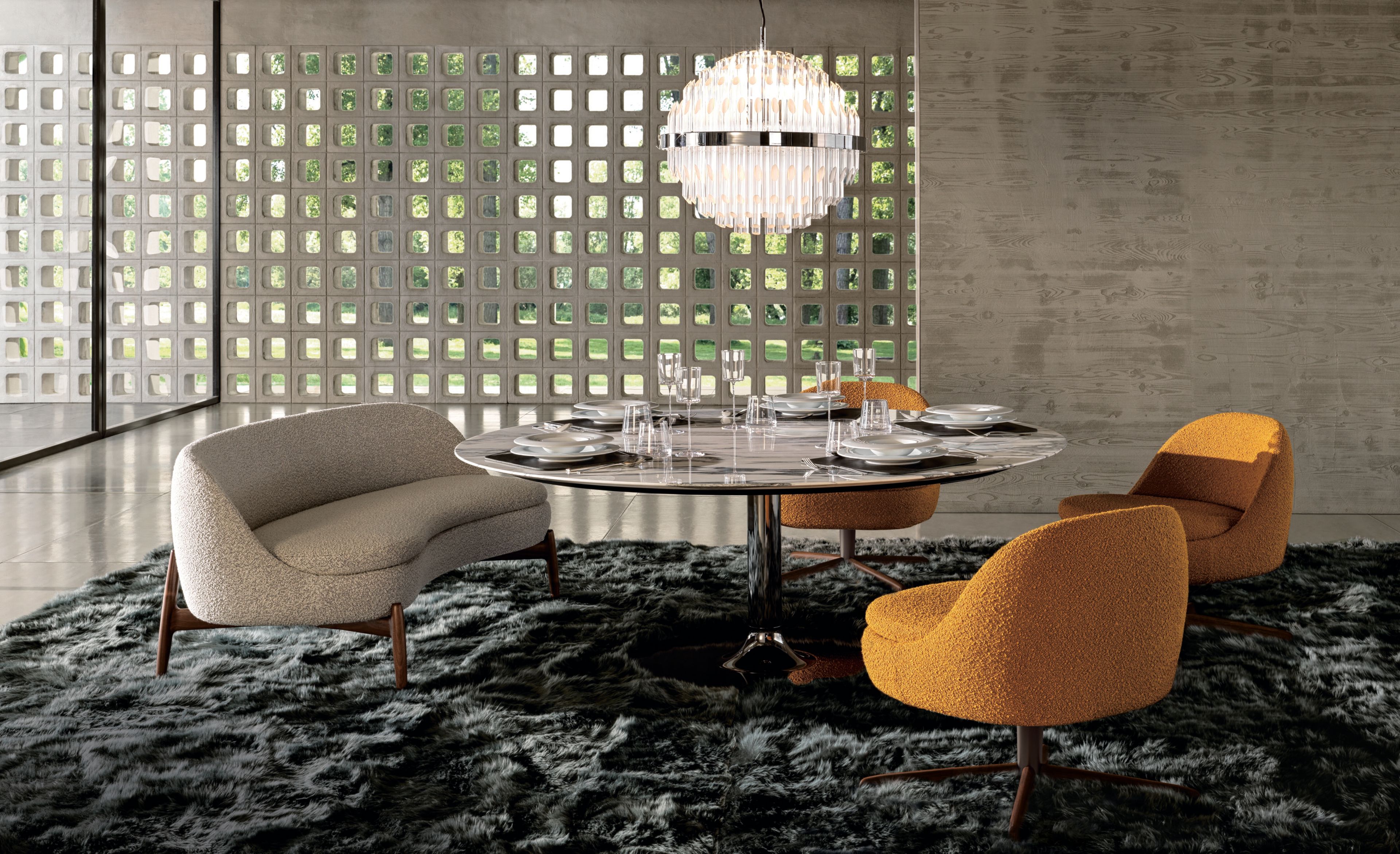 Стальной светодиодный подвесной светильник OBLURE ARCH-00152134 - Вид №14