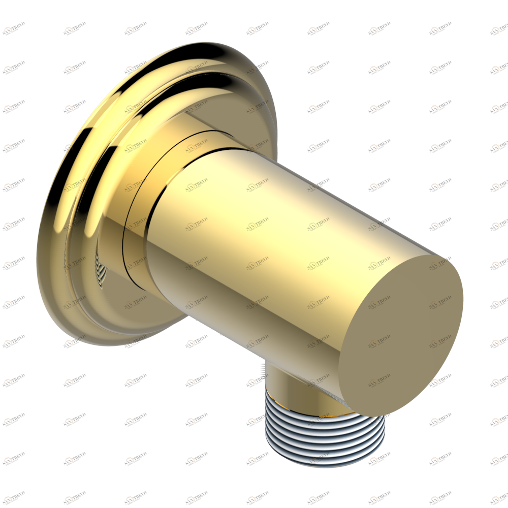 E53-53E Вывод 1/2" встраиваемый в стену Thg-paris Najem Покрытие PVD золотистый цвет E53-53E CAT.F
