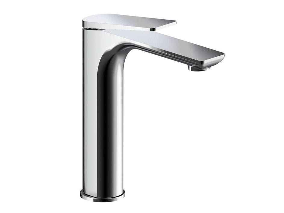 Однорычажный высокий смеситель для раковины со сливом CRISTINA Rubinetterie Blade ARCH-00083885 - Вид №1