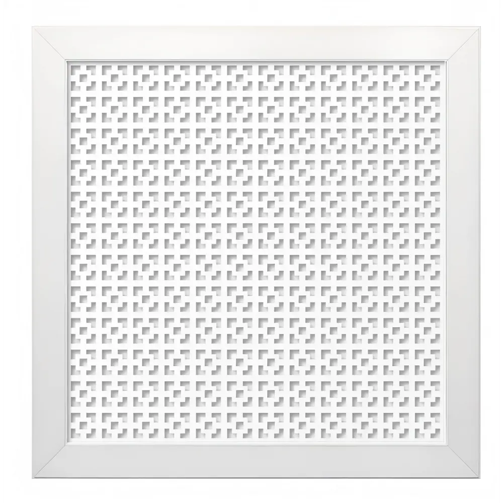 Экран радиатора Дамаско 60x60 см МДФ цвет белый Santreyd STLM-2106157