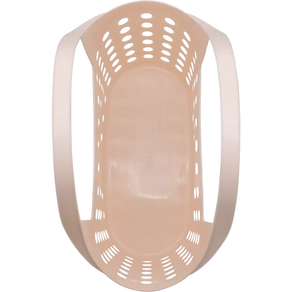 Корзина Soft 40x22.9x41 см 11 л пластик цвет кремовый 83346974 STLM-2159607 Santreyd  - Вид №5