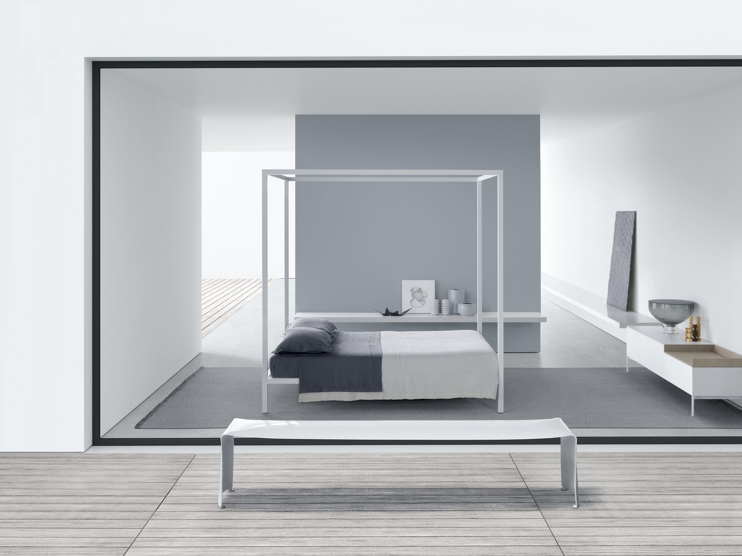 Алюминиевая скамья MDF Italia LE BANC ARCH-00023544 - Вид №2