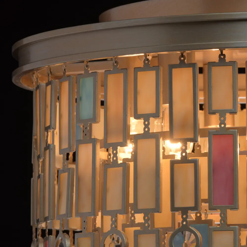 Люстра хрустальная потолочная «Марокко», 7 ламп, 14 м², цвет бежевый MW-Light STLM-2073971 - Вид №5