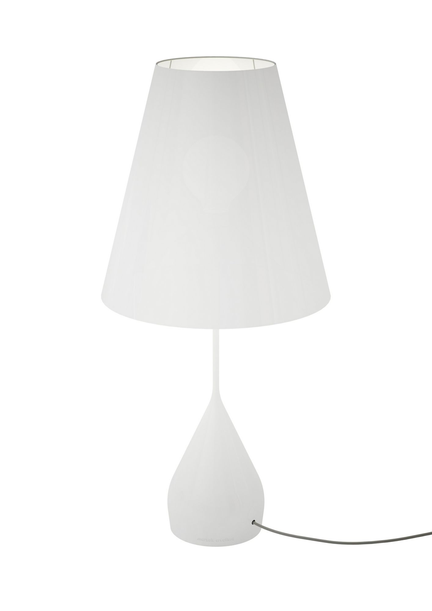 Алюминиевая и ПВХ настольная лампа Marzais Créations OPUS ARCH-00045763 - Вид №1