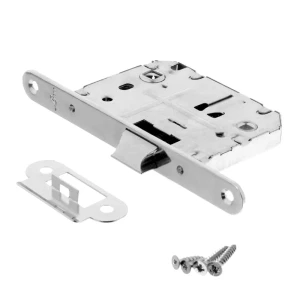 Защелка под фиксатор Cordi 2728(L70), 11 мм, ЦАМ, цвет матовый хром 15462339 STLM-2152722