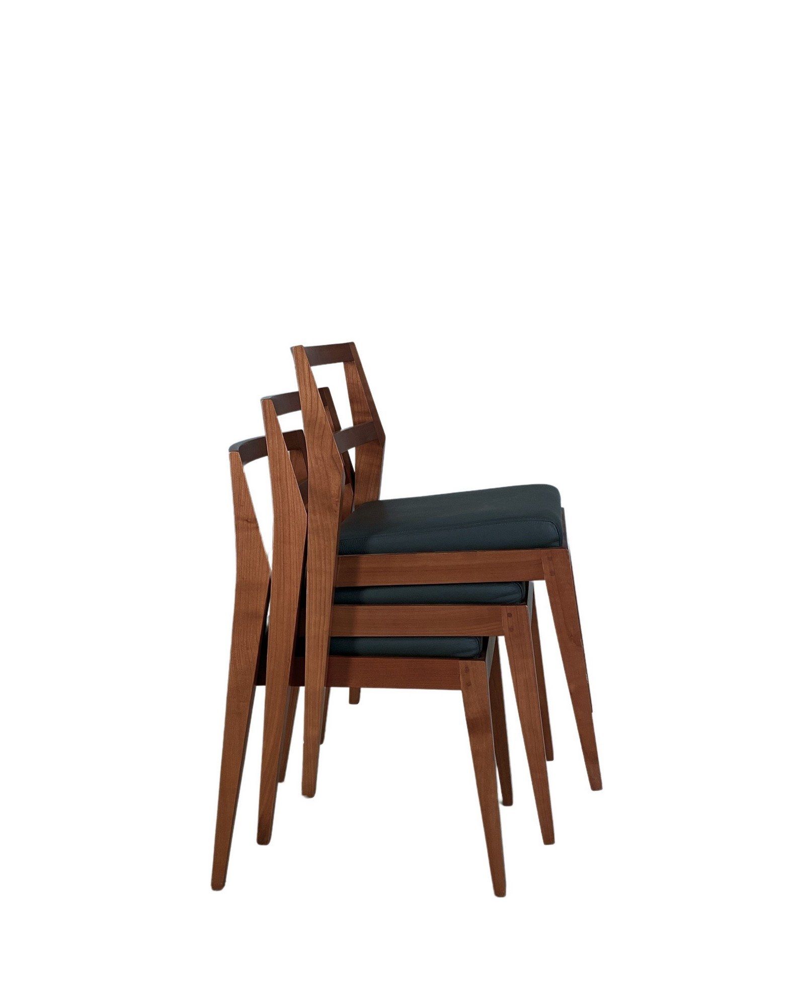 Штабелируемый вишневый стул Morelato ARCH-00142549 - Вид №4