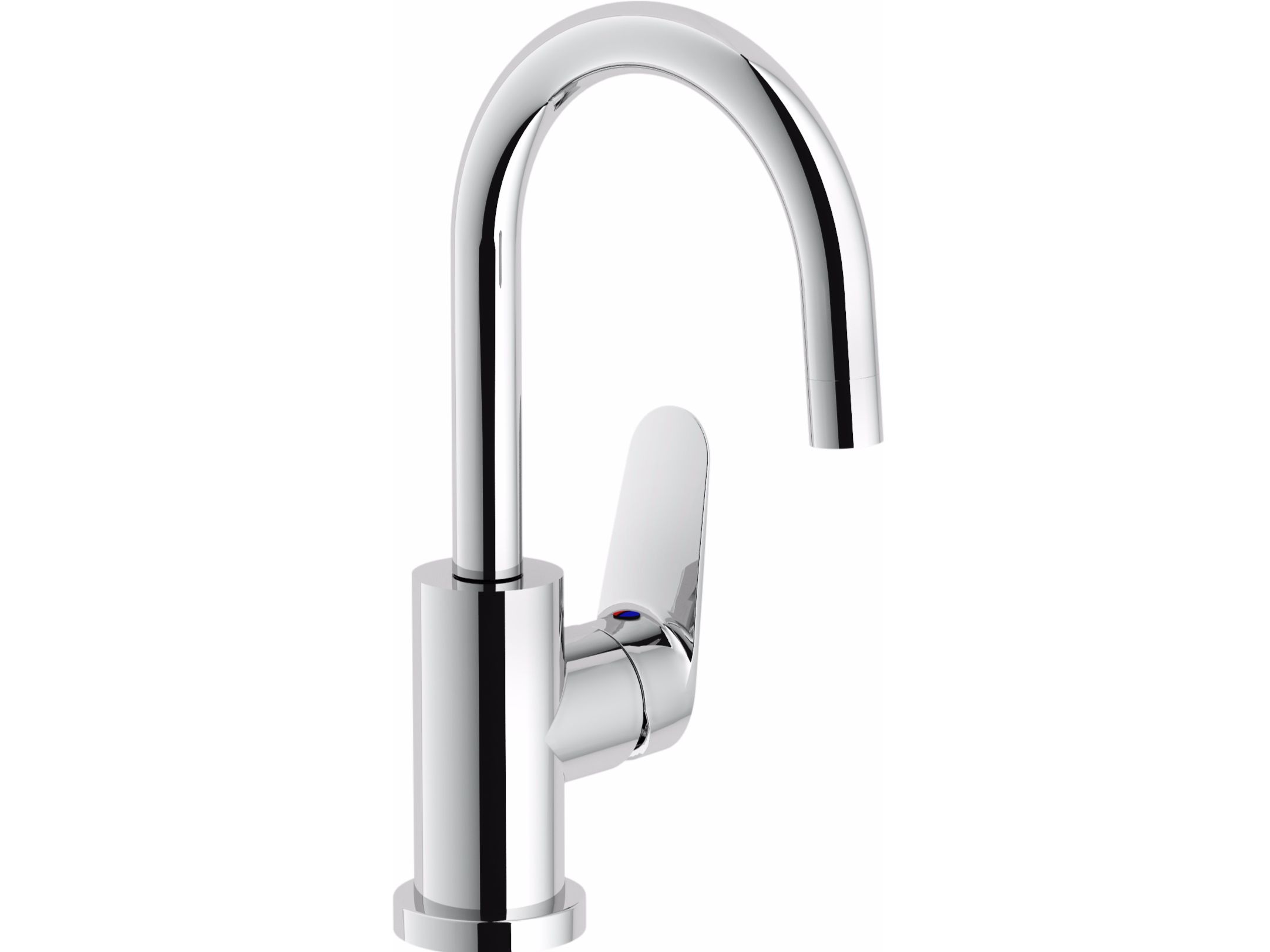 Однорычажный смеситель для кухни с поворотным изливом Nobili Blues ARCH-00104385 - Вид №1