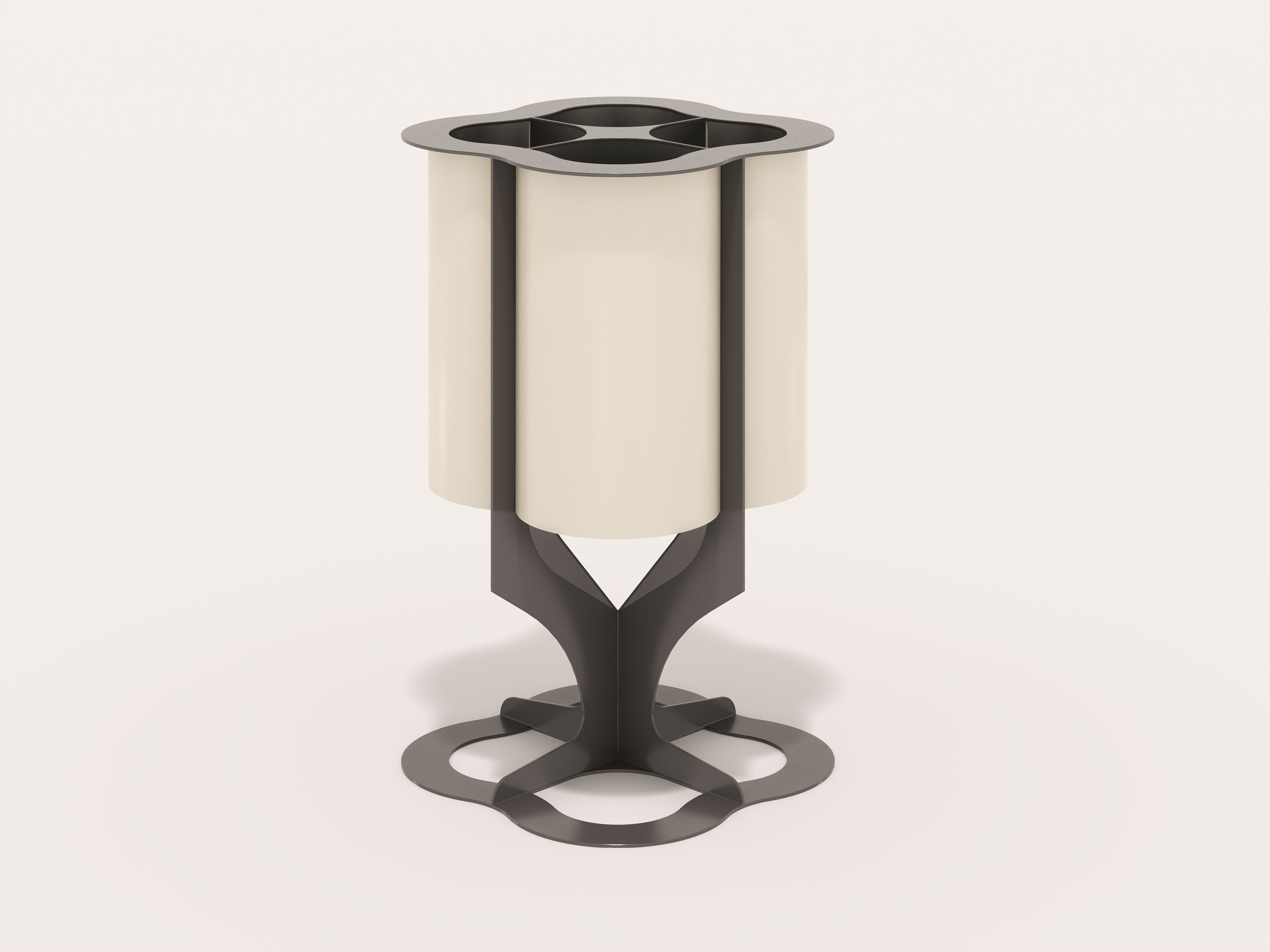 Стальная стойка для мусора с порошковым покрытием CITYSì плющ ARCH-00127483