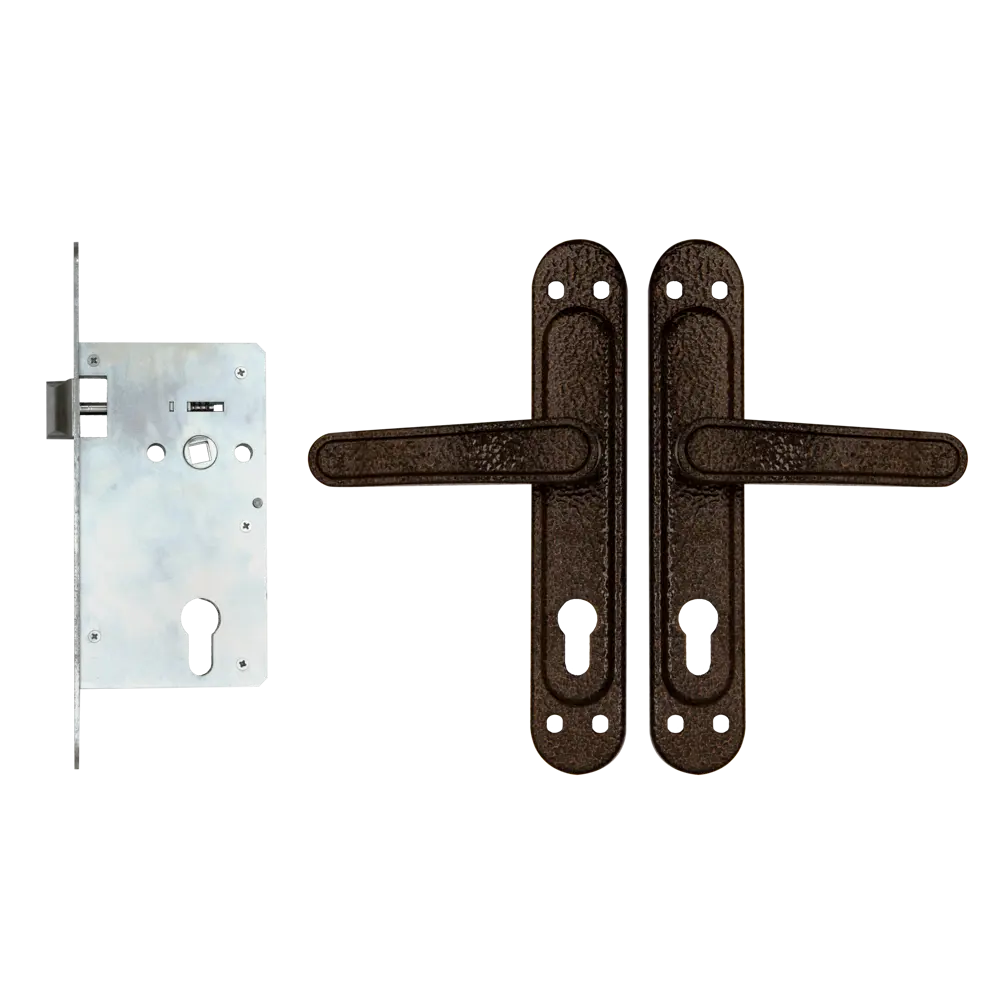 Замок врезной Зенит ЗВ4-72.03 с цилиндровым механизмом в медном исполнении 89057054 STLM-0896980 - Вид №2