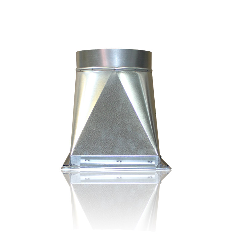 Переход c прямоугольного на круглое сечение (оц. сталь) 700х400-d315 Santreyd sun-id-682072 - Вид №1