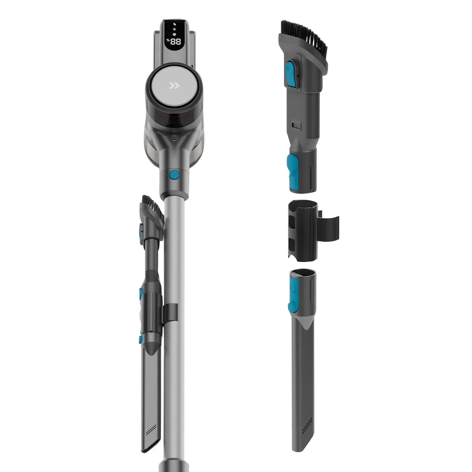 9176118 Пылесос  вертикальный  TEQQO Powerstick GLIDE PLUS  серый STDN-0042131 - Вид №6