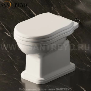 6010.9016 Приставной унитаз напольный Белый Ceramica Flaminia  Италия