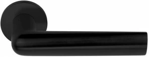 Formani Ручка на розетке с покрытием из матового черного ПВХ Inc