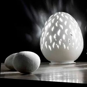 39/80 Коллекция PERLAGE лампа большое яйцо Crestani