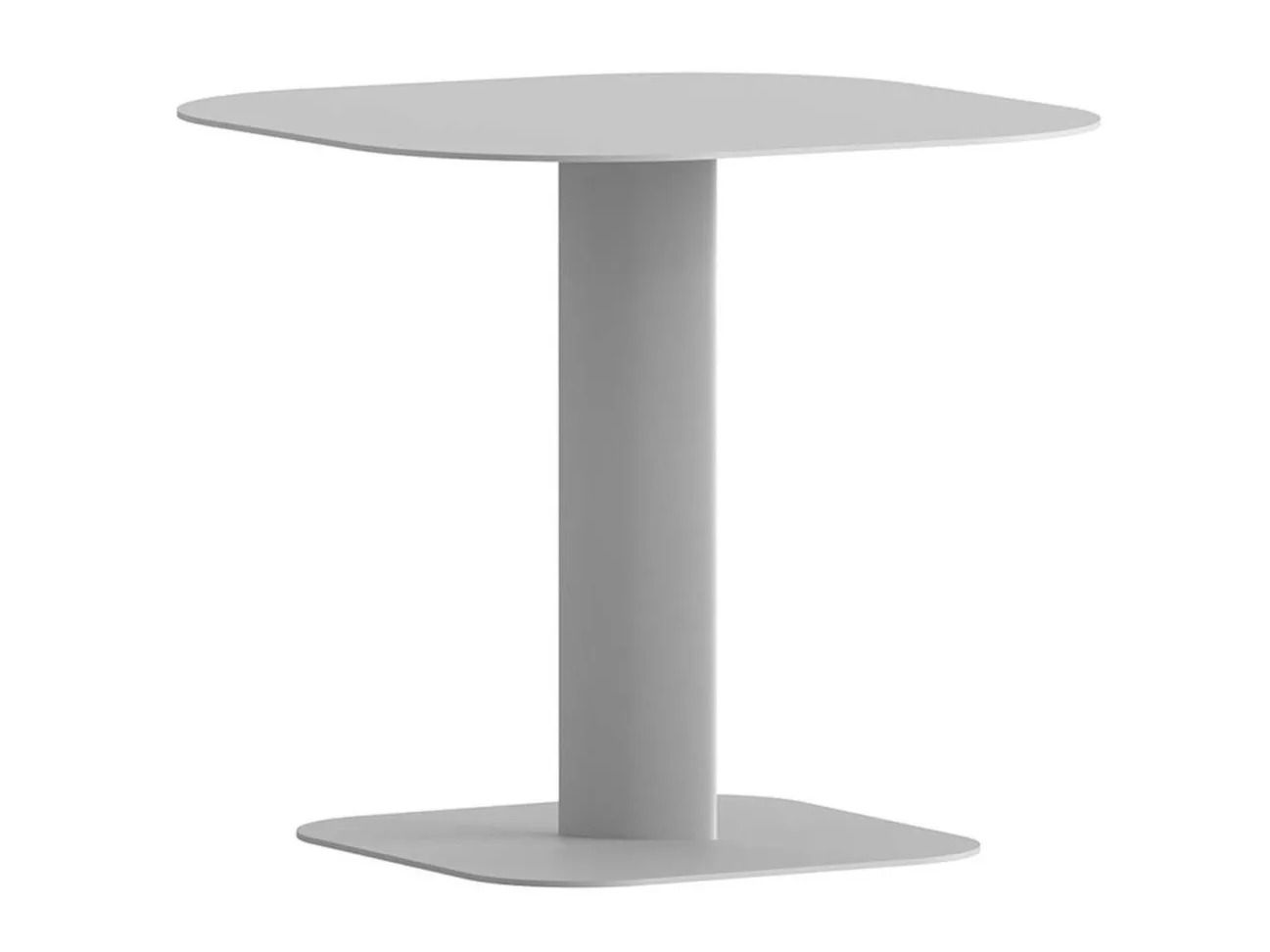 Окрашенный металлический квадратный журнальный столик Ersa SLIM ARCH-00104549