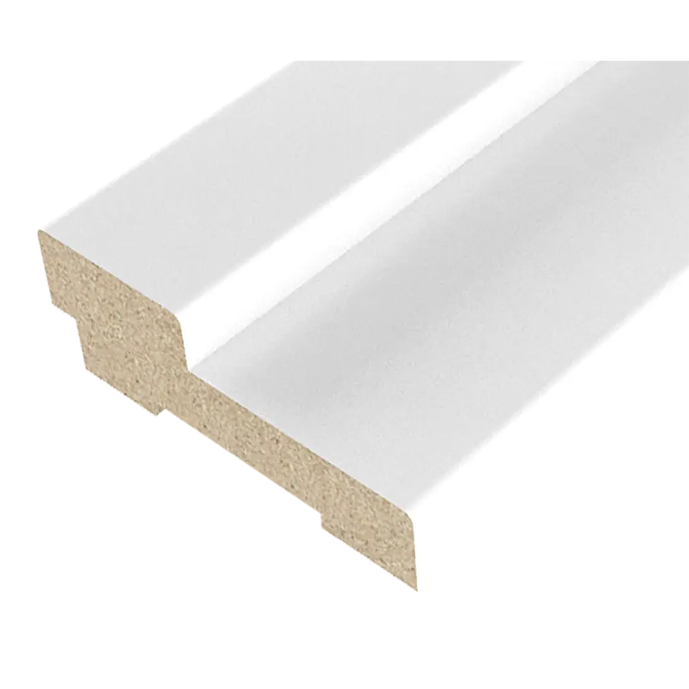 Порог ЛЦ/Классик 1035x70x26 мм финиш-бумага ламинация цвет белый CASAPORTE STLM-2137910