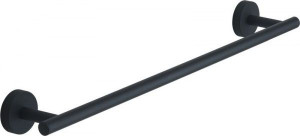 2321/45(14) Gedy G-Eros, полотенцедержатель, длина 45 см, цвет черный матовый