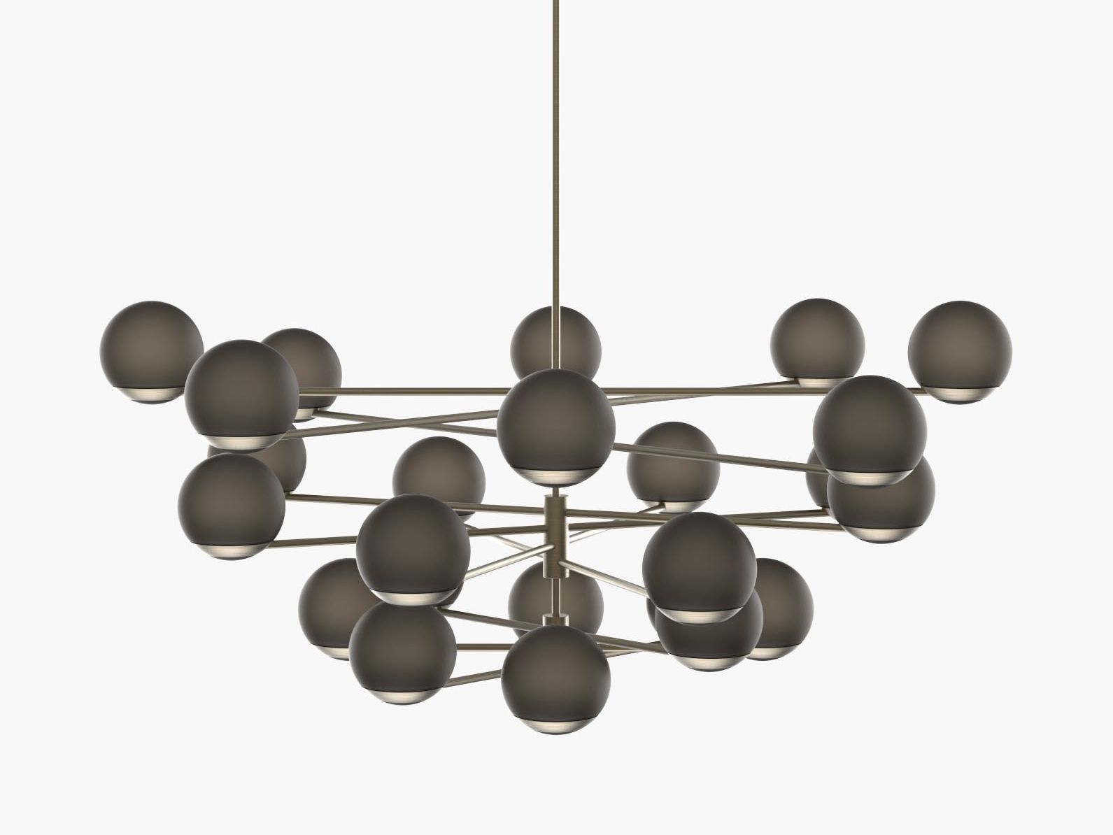 Выдувное стекло светодиодный подвесной светильник Cameron Design House Мяч и обруч ARCH-00043199 - Вид №5