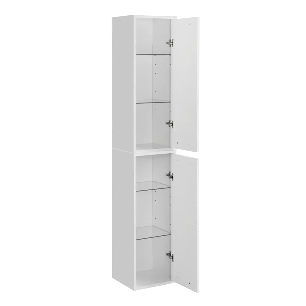 Пенал Aquaton Мерида 33 см цвет белый STLM-2038848 - Вид №4