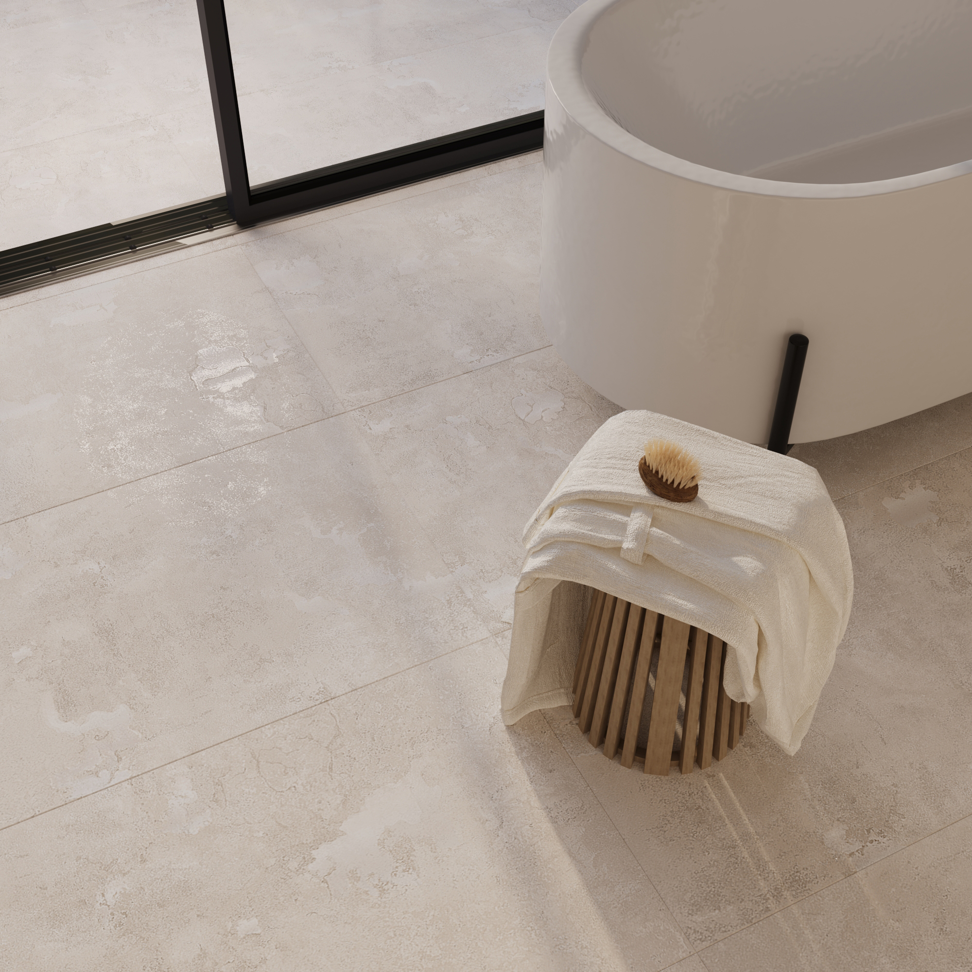 Керамогранит ERAGON LIGHT BROWN 60х120 Arcadia Ceramica GI8004-A STLM-1453084 89384203 - Вид №3