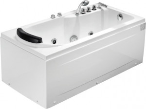 Акриловая ванна Gemy G9006-1.7 B R с гидромассажем