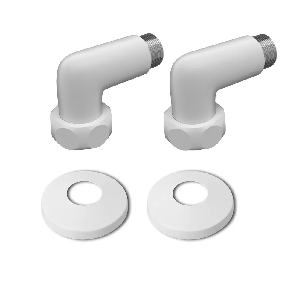 Уголок 3/4"х1/2" цвет белый 89454848 STLM-2212617 Santreyd 