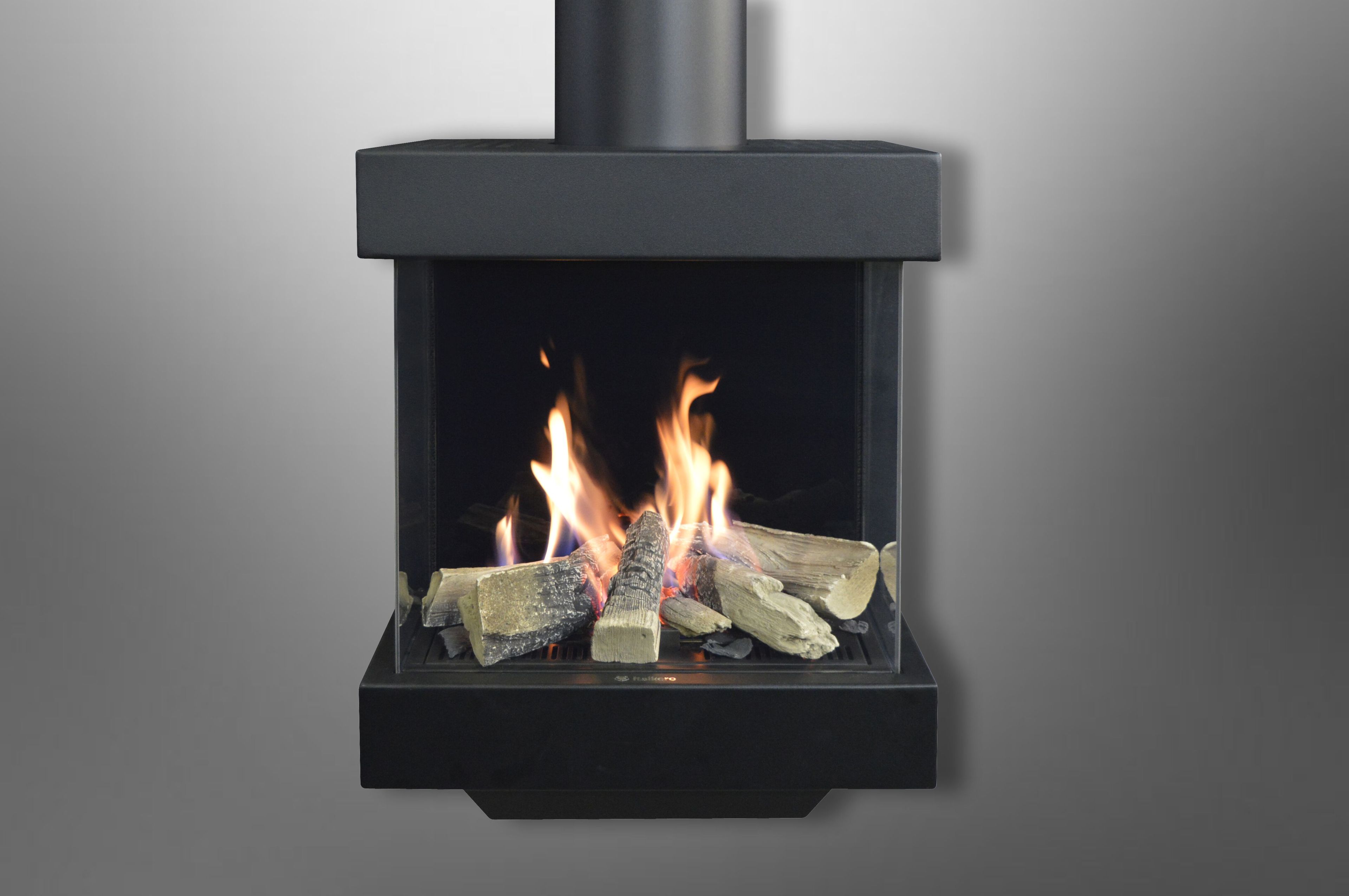 Настенный газовый камин с тройным фасадом ITALKERO SORRENTO ARCH-00141284 - Вид №9