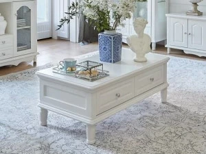 Arrediorg.it® Прямоугольный деревянный журнальный столик Princess 820 tea table
