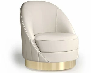 Vismara Design Поворотное кожаное кресло Luxury entertainment