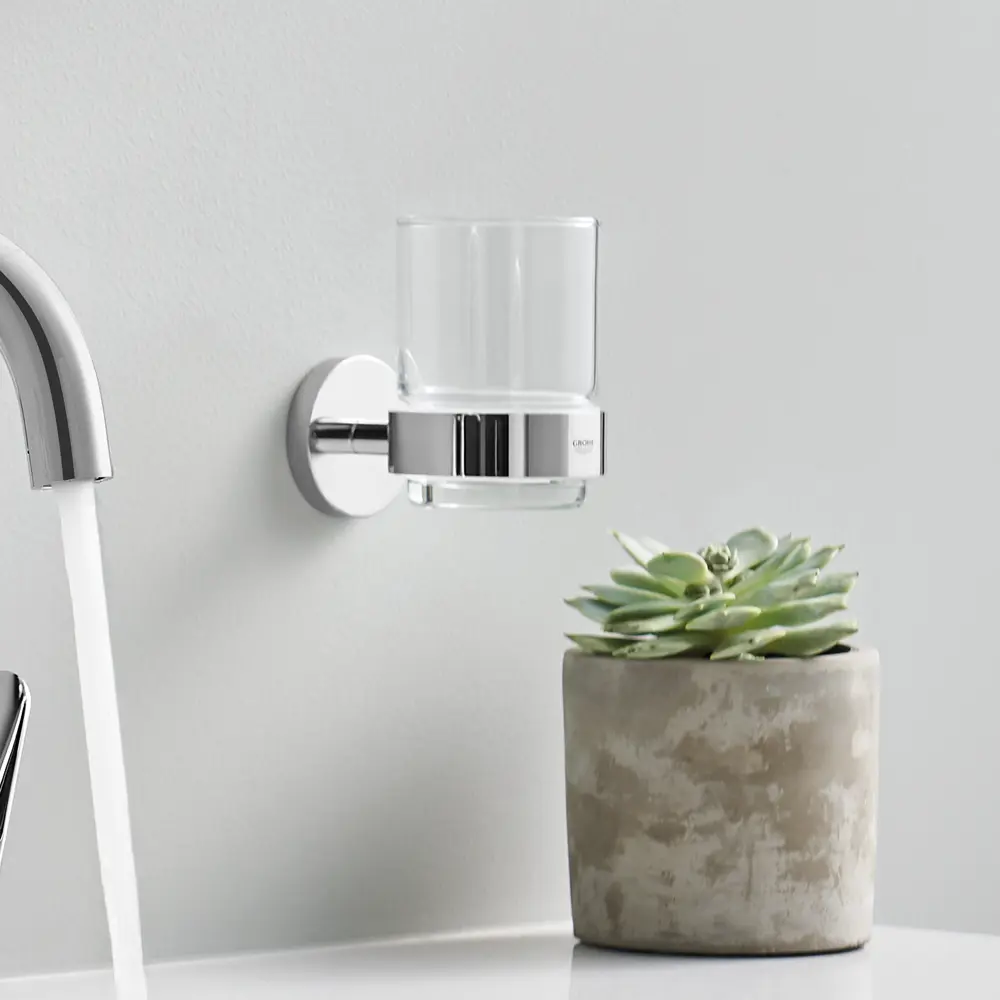 Стакан подвесной для зубных щёток Grohe Essential 40447001 STLM-2107264 - Вид №8