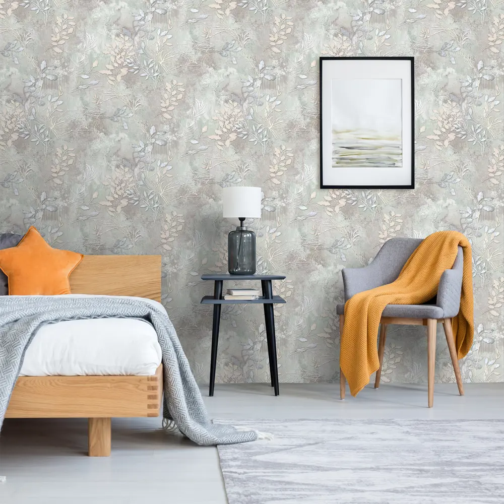 Обои флизелиновые Ateliero Planeta зеленые 1.06 м At281363 STLM-2079873 - Вид №2